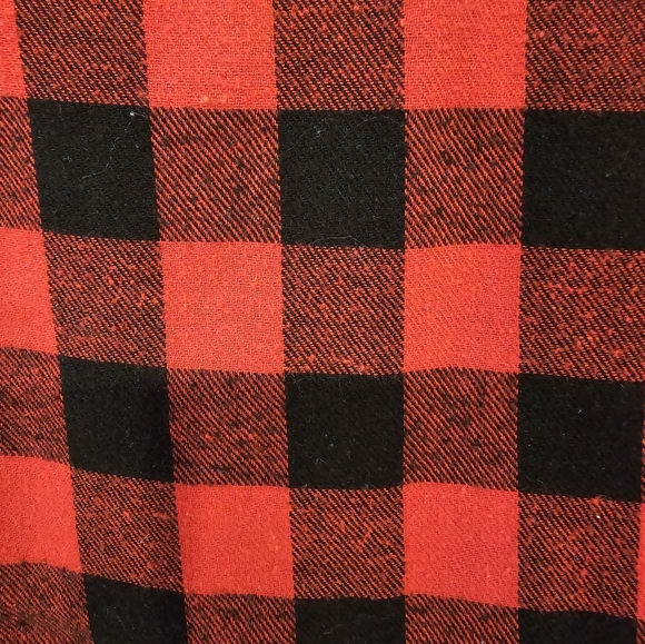 Buffalo Flannel T-shirt tunic with double side zippers. - Picture 5 of 5